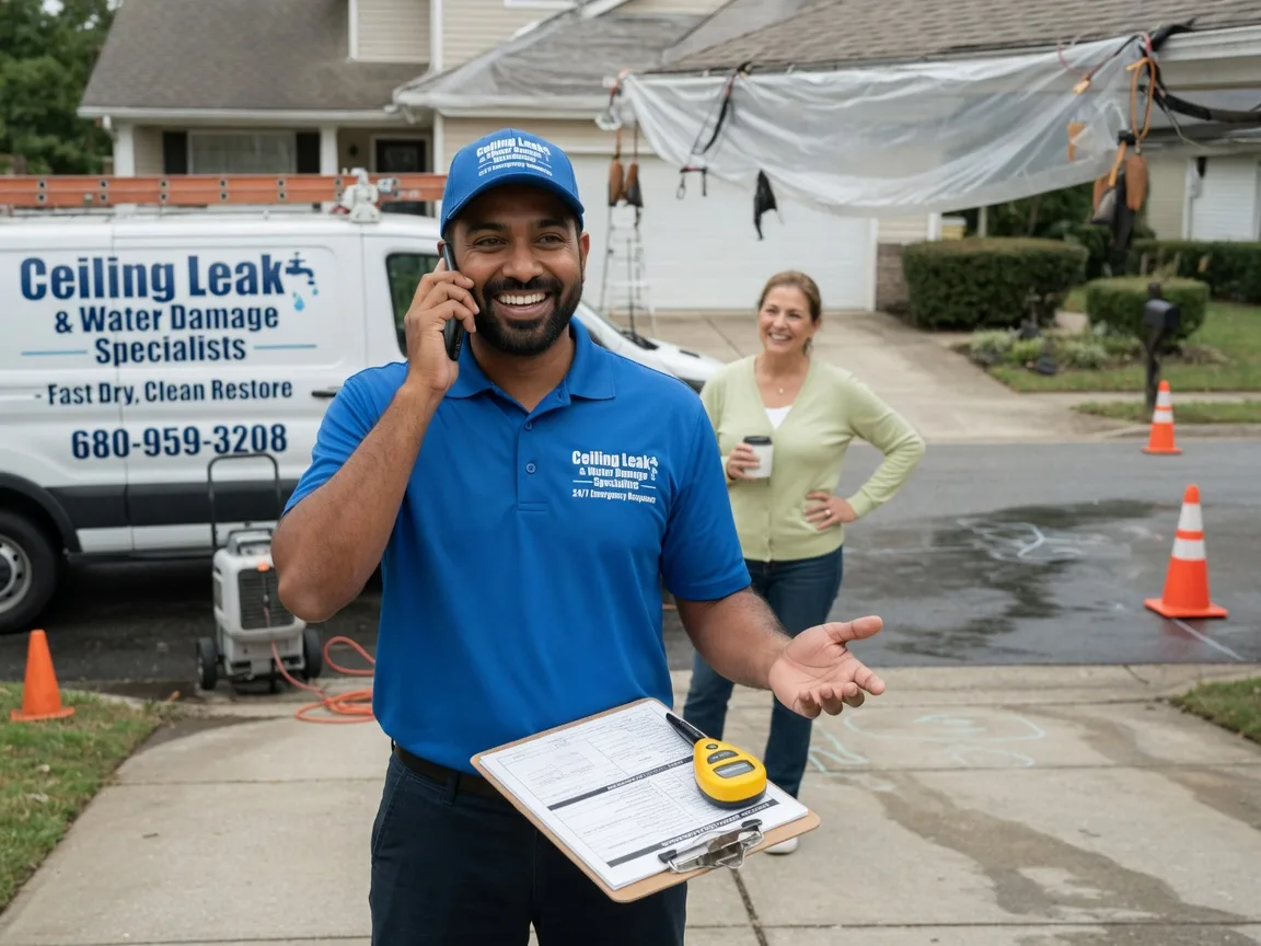 Ceiling Leak Cleanup Wishram, WA FAQs